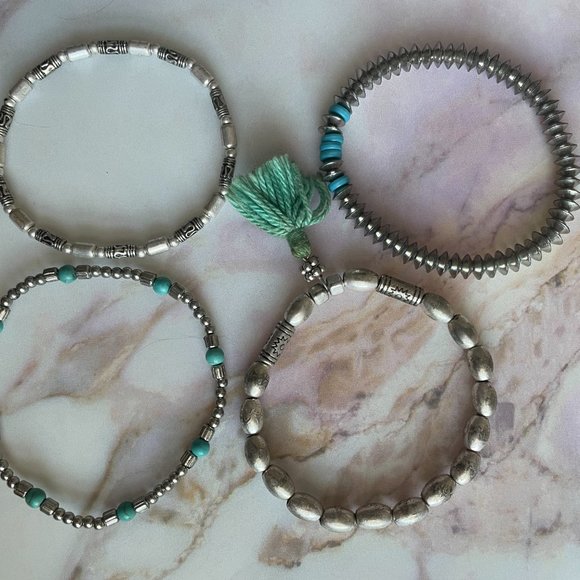 Stretch Bracelets (Set of 4) - Picture 4 of 4
